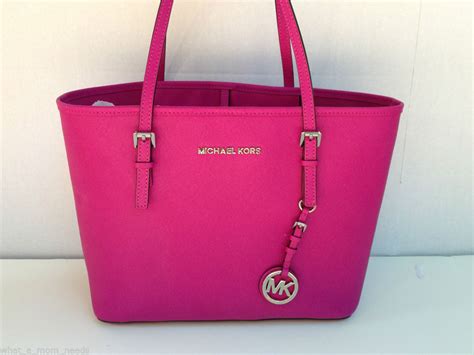 deep fuschia michael kors bags on ebay